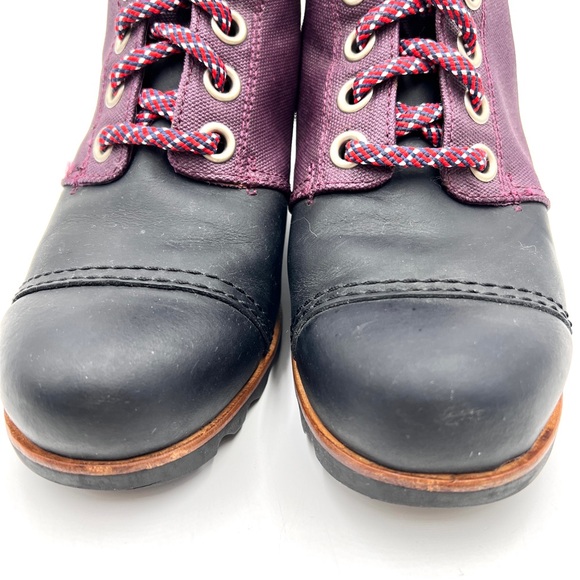 Sorel 1964 Premium Wedge Boot Purple Dahlia Size 8.5 - Picture 4 of 14
